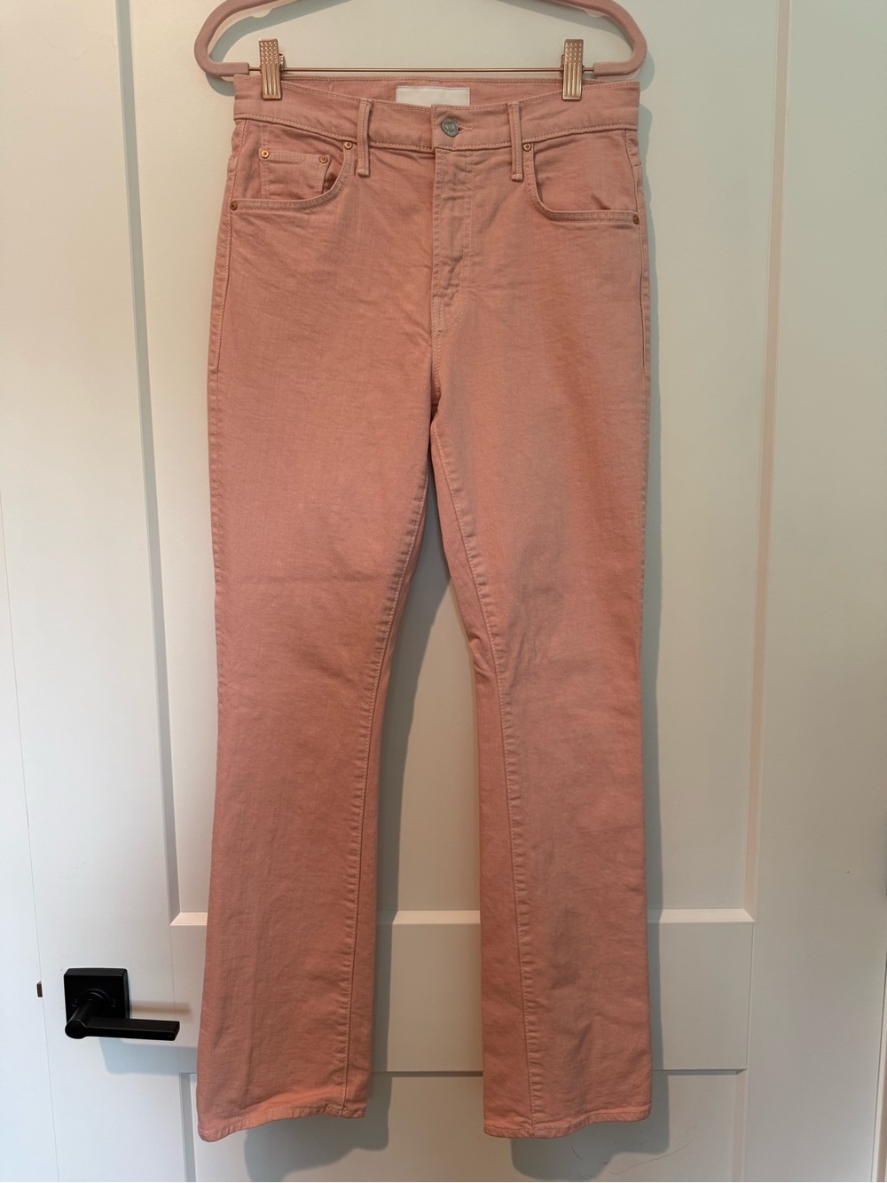 MOTHER “Superior” Pink Bootcut Jeans Women’s Size 28 Made in USA